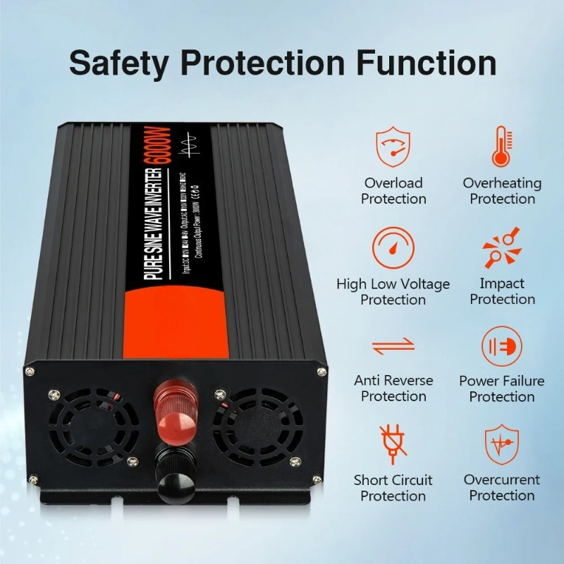 Reiner Sinuswellen-Solarwechse – Pure Sine Wave Inverter 5000W 48V 220V Bewertung und Preis