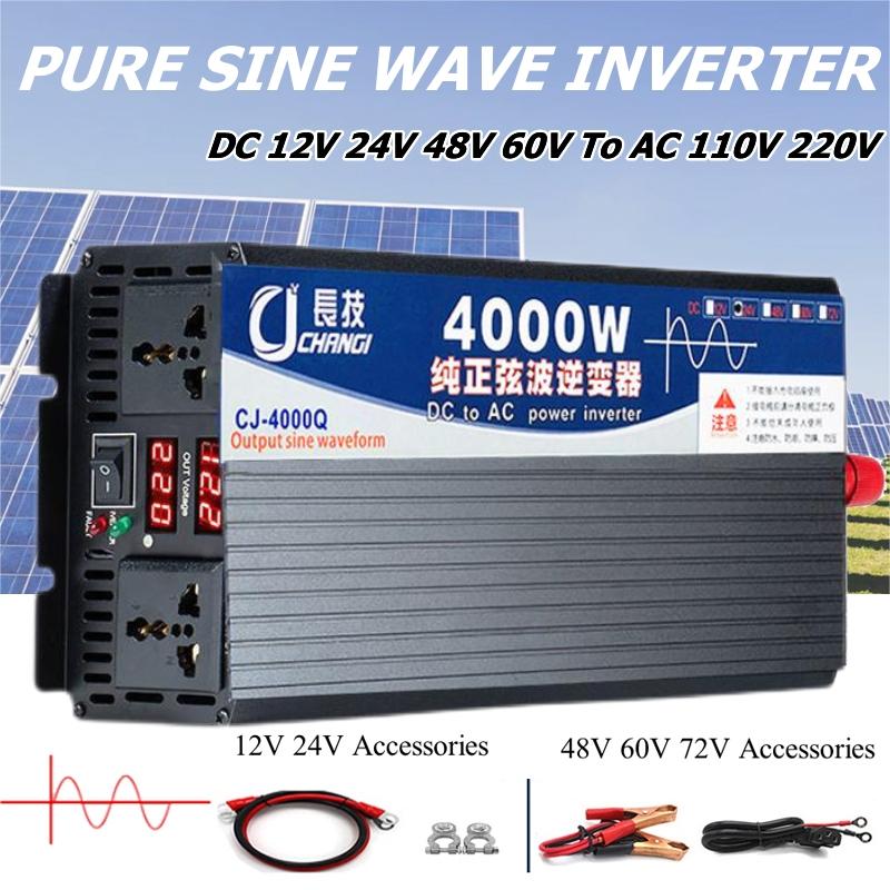 4000 W/5000 W/5500 W/3000 W Re – Inverter Pure Sine Wave 60Hz 120V 3000W Bewertung und Preis